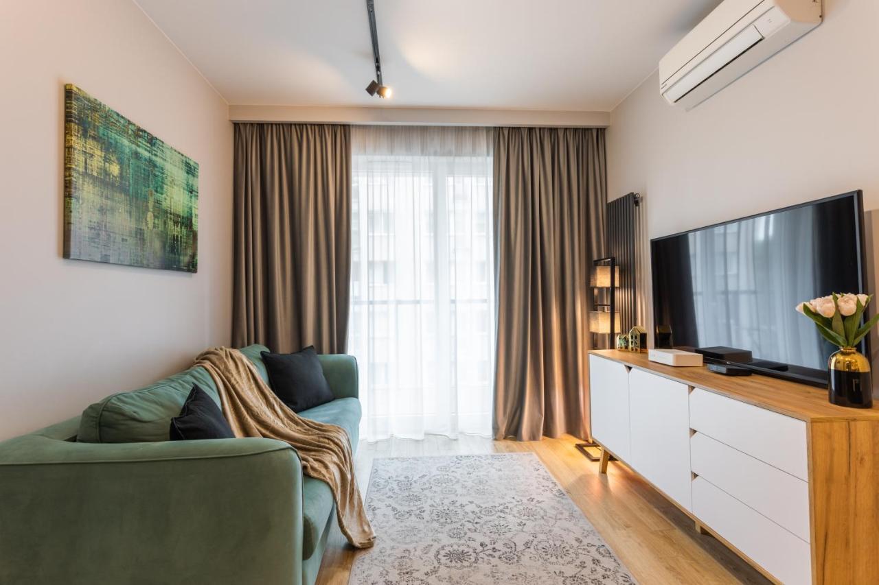 Golden Apartments Warsaw - Luxury Building With Terrace On The Roof - Sienna Str Esterno foto