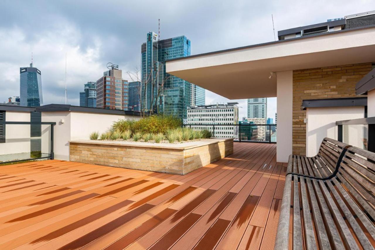 Golden Apartments Warsaw - Luxury Building With Terrace On The Roof - Sienna Str Esterno foto