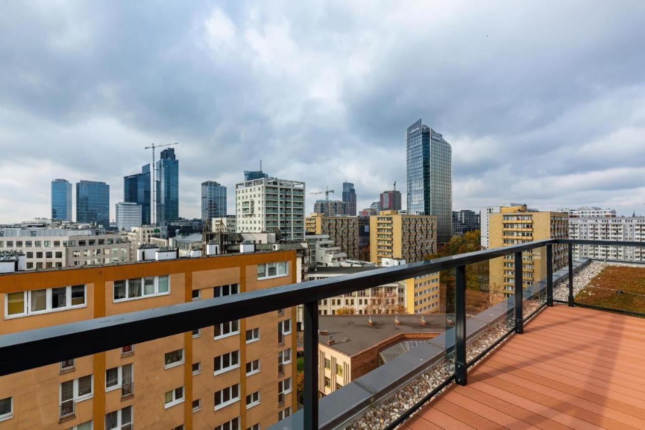 Golden Apartments Warsaw - Luxury Building With Terrace On The Roof - Sienna Str Esterno foto